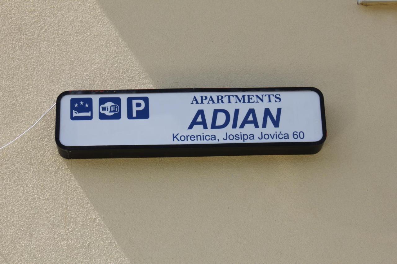 Studio Apartments Adian Korenica Εξωτερικό φωτογραφία